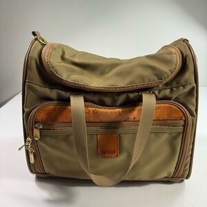 Vintage Hartmann Intensity Carry On Duffle Bag Ballistic Nylon & Leather Trim